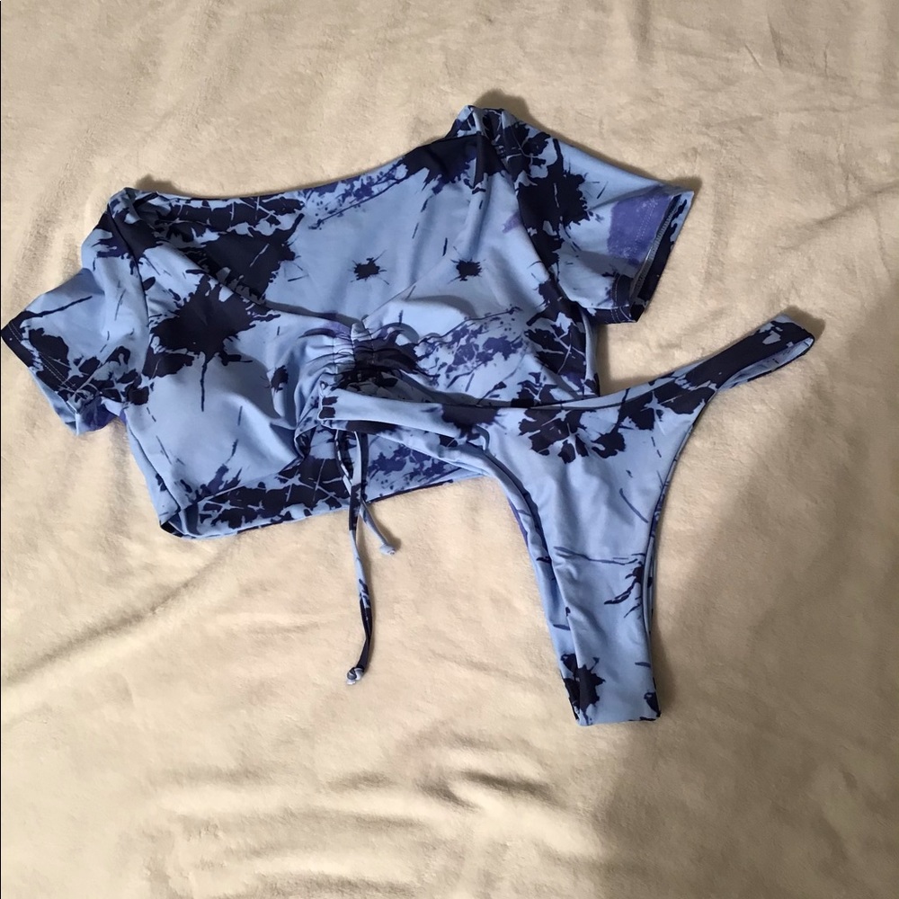 Sunny Bunny Swimsuit Tie Dye Set